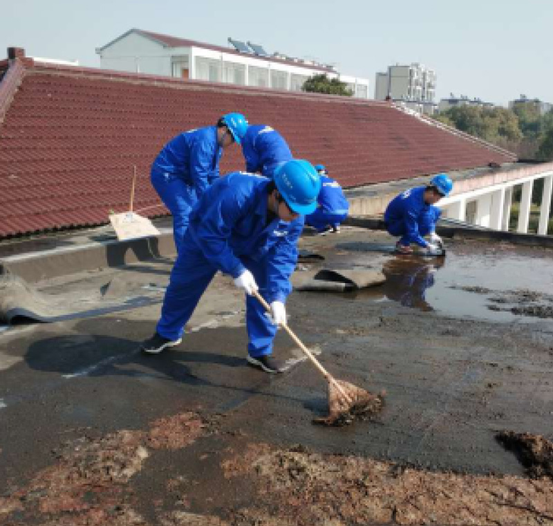 2019年3月18日，太阳集团城网站2017为七都镇敬老院漏水屋面进行全面修复。